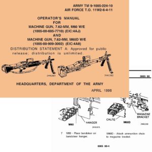 M60 W/E Operator's Manual- 1998 TM 9-1005-224-10