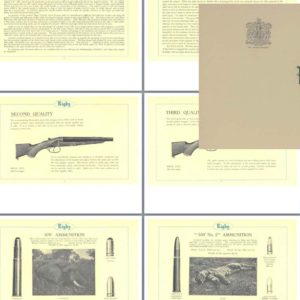 Rigby 1932 John & Co. (Gunmakers), Ltd., London - Double Rifles