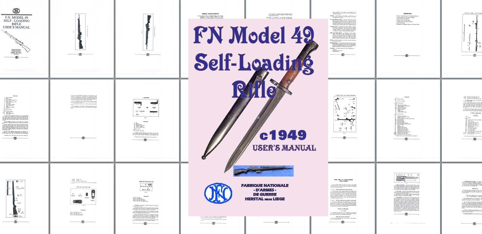 FN Model 49 SLR- Self Loading Rifle Manual - GB-img-0