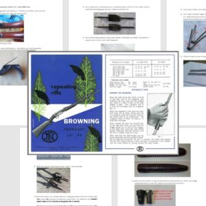 Browning 1922-1973 FN .22 Trombone Rifle-50s Catalog-Manual, Differences ++