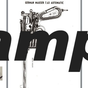 Mauser (German) 7.63mm Automatic Manual