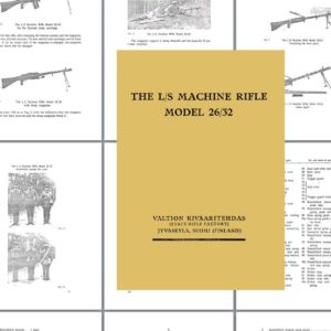 Finnish 1933 LS 26-32 Machine Rifle Manual