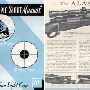 Lyman 1953 Telescopic Sight Manual