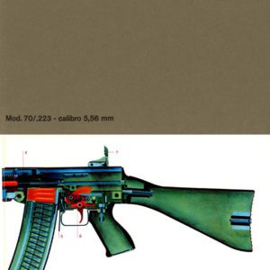 Beretta 1975 circa AR70 Assault Auto Rifle Catalog
