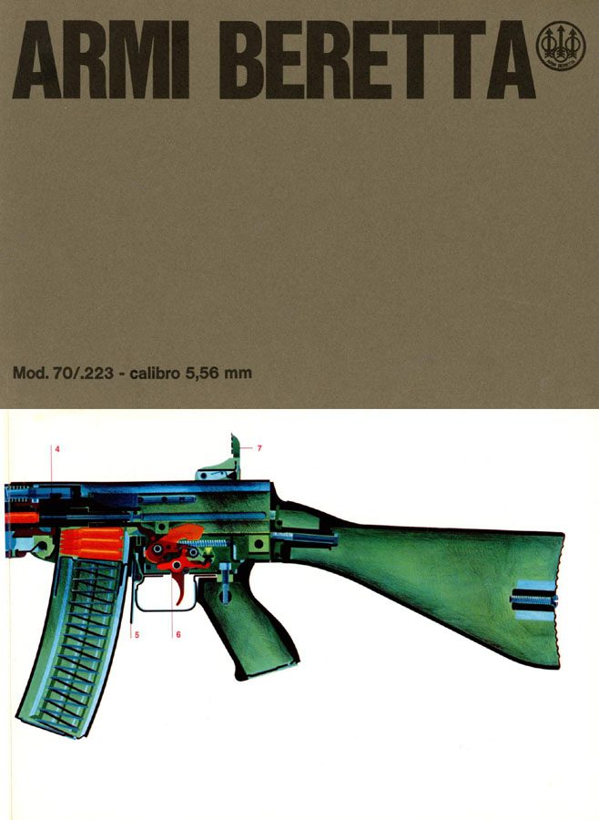 Beretta 1975  AR70 Assault Auto Rifle Catalog - GB-img-0