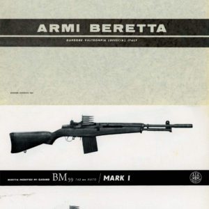 Beretta 1961 FAL BM59 Garand Select Fire Assault Rifle Catalog