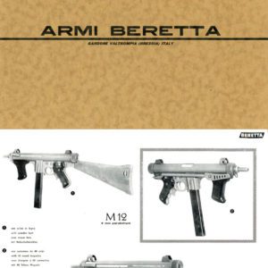 Beretta 1963 M12 9mm SMG Catalog