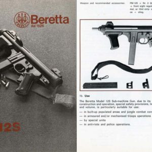 Beretta 1983 PM12S SMG Manual