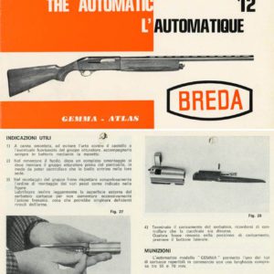 Breda 1975 Circa Gemma-Atlas Shotgun Manual