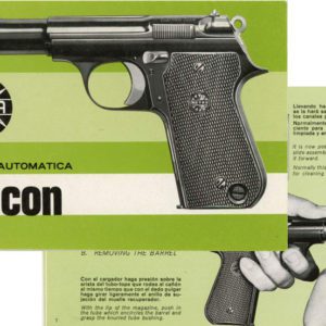 Astra Falcon c1975 4000 Pistol Manual