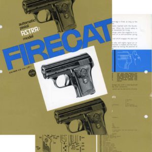 Astra Firecat 1965 Flyer/Manual