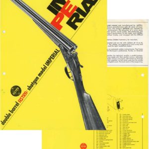 Astra Imperial 1966 Shotgun Flyer/Manual