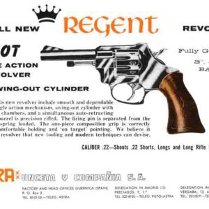 Astra Regent 1966 Circa 8 Shot Revolver