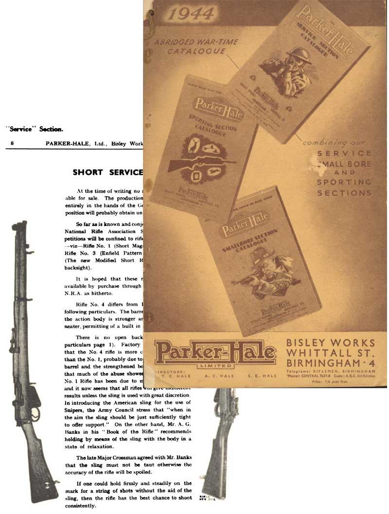 Parker Hale 1944 War-Time Small Bore & Sporting Catalogue - GB-img-0