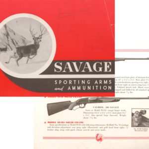 Savage 1945 Gun Catalog