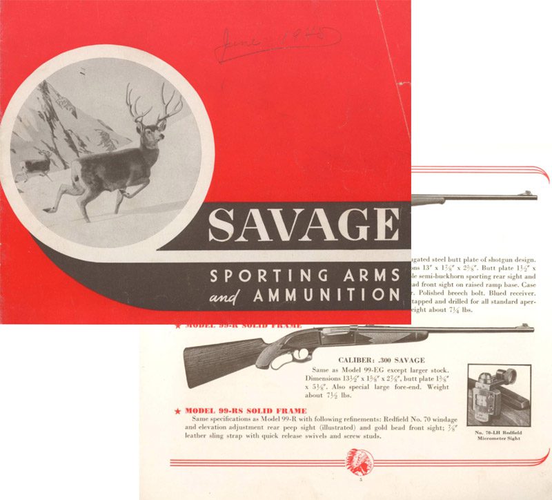 Savage 1945 Gun Catalog - GB-img-0