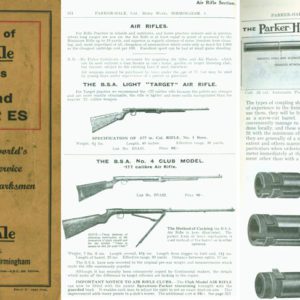 Parker Hale 1937 Full Line Catalog