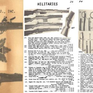 Z.M. Military Research Co, Inc 1958 Circa Collector Catalog No. 6