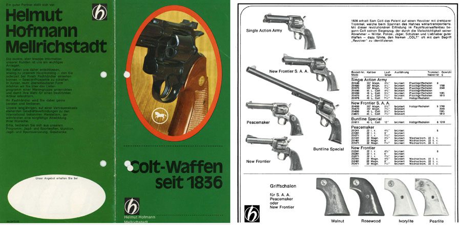 Colt 1972 Waffen seit 1836 Helmut Hofmann Mellrichstadt - GB-img-0