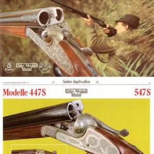 Merkel 1988 Suhler Jagdwaffen- Doppelflinten Katalog