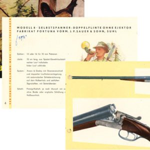 Suhl 1955 VEB Jagdwaffen Katalog