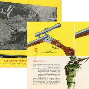 Suhl 1956c VEB Ernst Thalmann Werk Flyer