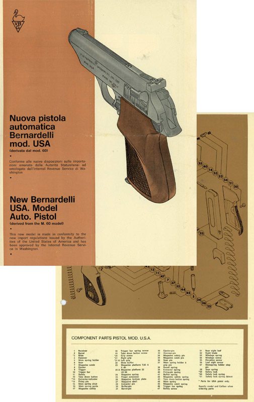 Bernardelli New Model USA Owner's Manual - GB-img-0