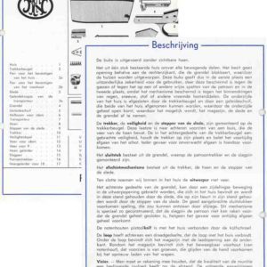 Browning 1966-Trombone Manual (Dutch) Flyer