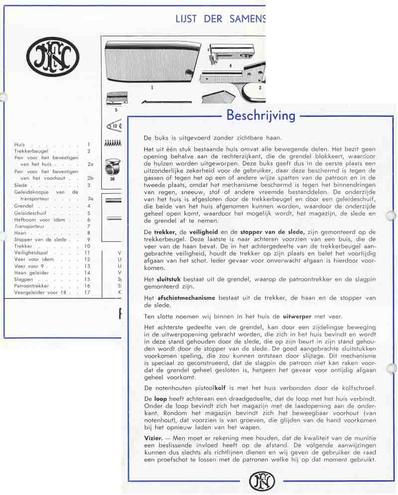Browning 1966-Trombone Manual (Dutch) Flyer - GB-img-0