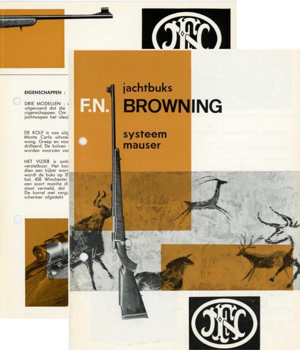 FN Mauser 1968 Flyer (Dutch)