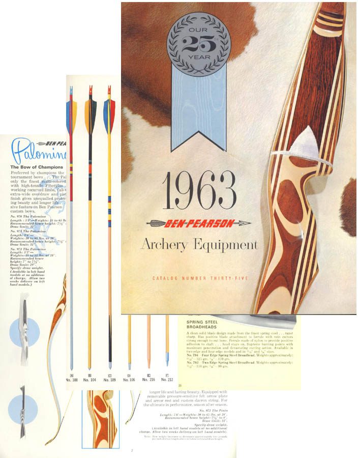 Ben Pearson 1963 No. 35 Archery Catalog - GB-img-0