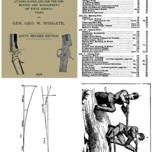Manual for Rifle Practice 1878, 6th ed. Remington, Sharps, Peabody, Springfield