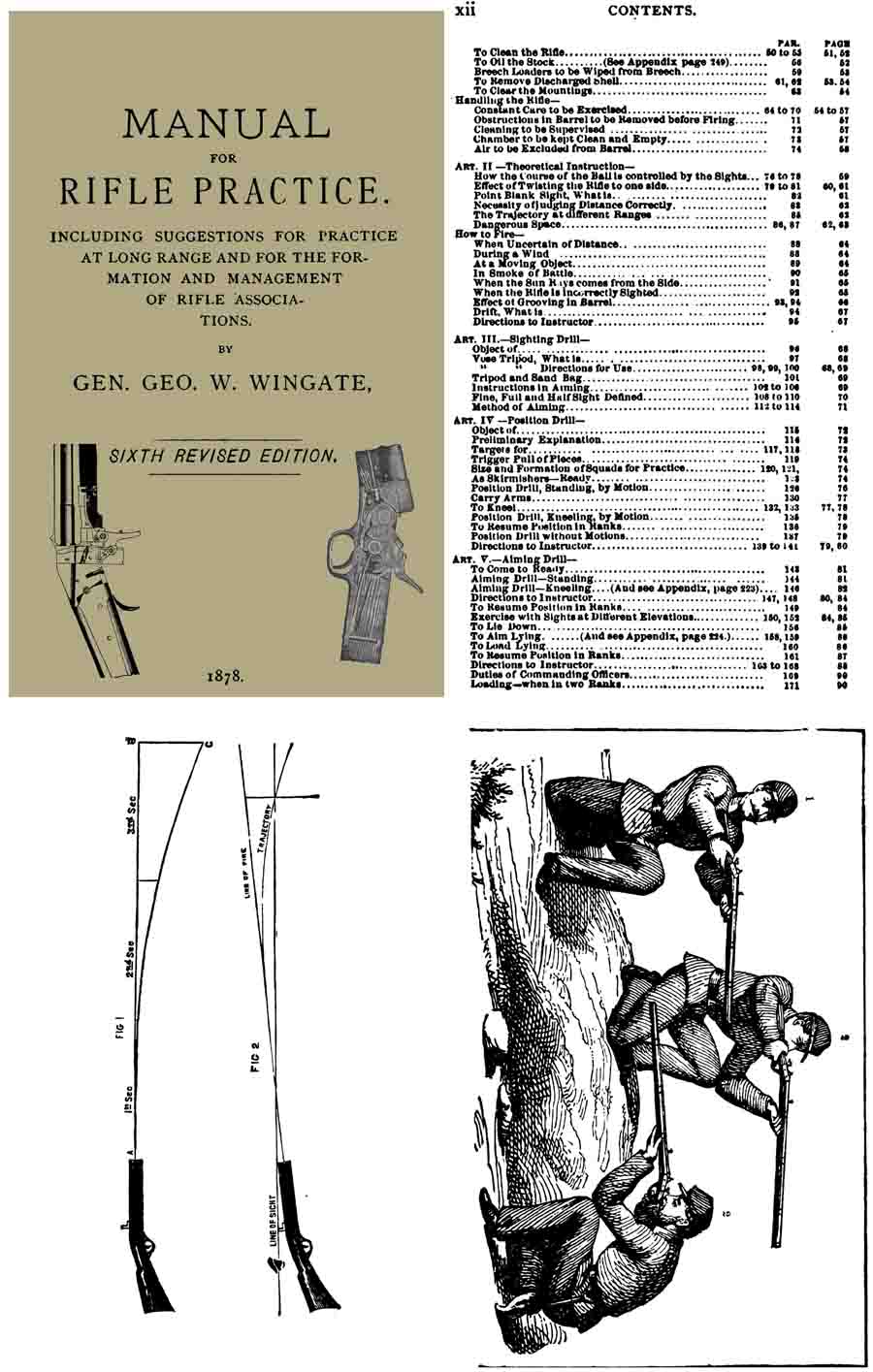 Manual for Rifle Practice 1878 Remington Sharps Peabody Sprfld- GB-img-0