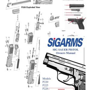 SIG P220, P225, P226, P228, P229, P229, P239, P245 Manual English