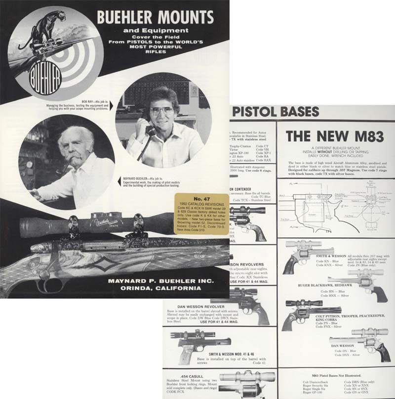 Buehler 1992 Rifle and Handgun Mounts - GB-img-0