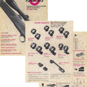 Burris 1978 Rifle Scopes and Mounts