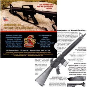 Bushmaster 2001 V1 Gun Catalog