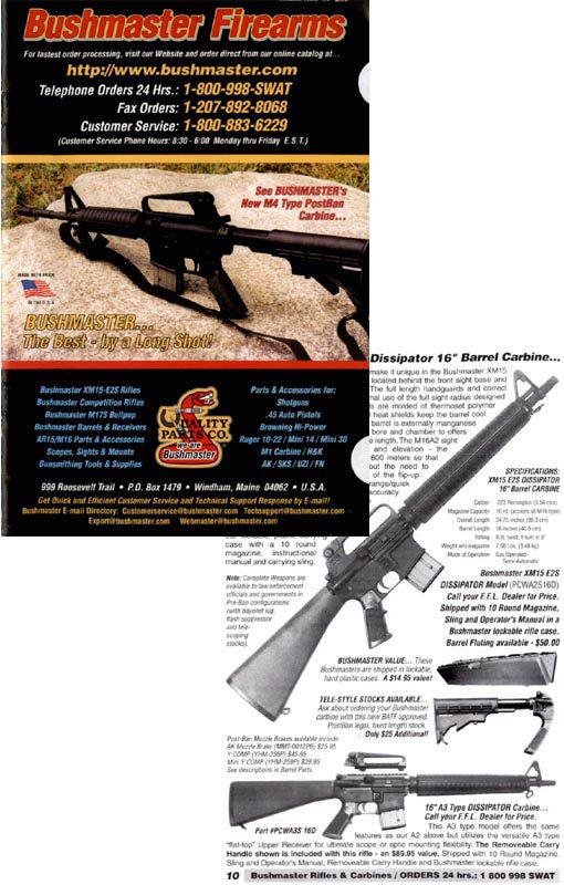Bushmaster 2001 V1 Gun Catalog - GB-img-0