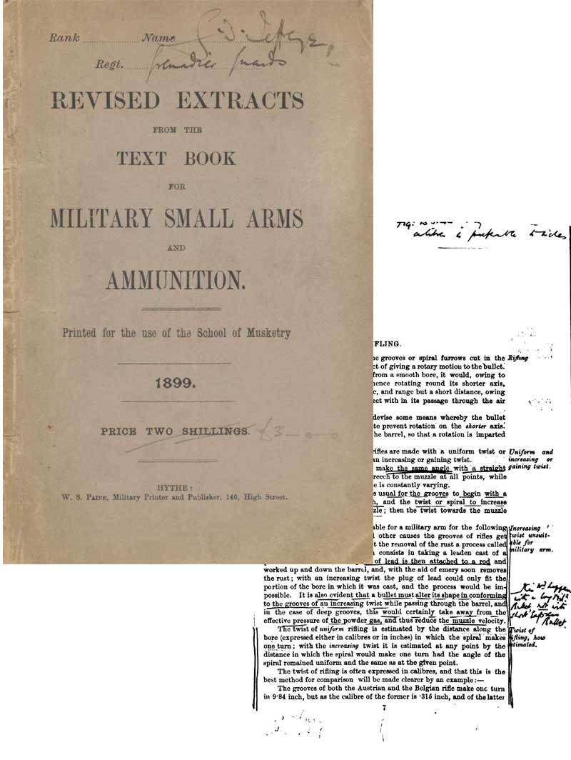 Military Small Arms & Ammo 1899 Revised Extracts-UK - GB-img-0