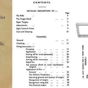 Swift Training Manual Mk IV Pattern Lee Enfield No4 Mk1 (UK)