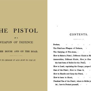 The Pistol as a Weapon of Defence 1875