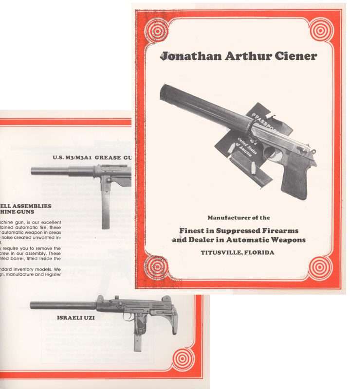 Jonathon Arthur Ciener 1981 Suppressed Firearms-with prices - GB-img-0