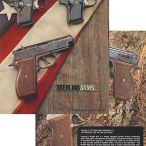 Sterling Arms 1976 Handgun Catalog w/prices, Gasport, NY