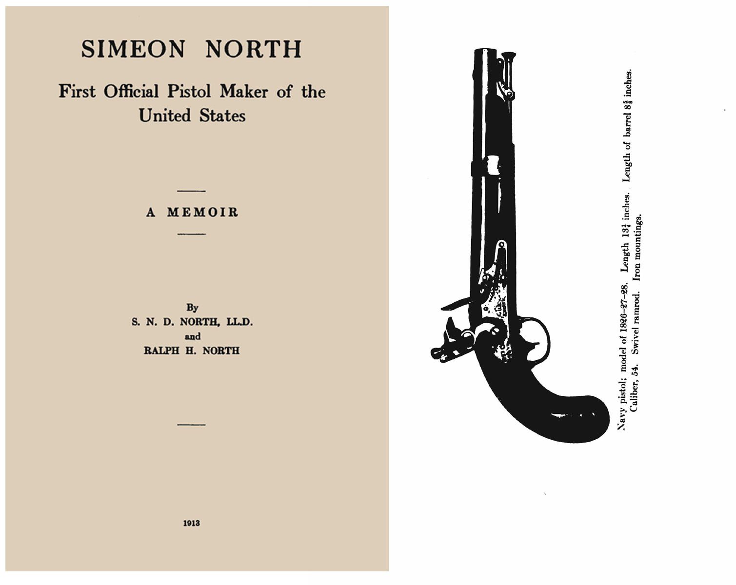 Simeon North- The First Official Pistol Maker to the U.S 1913 - GB-img-0