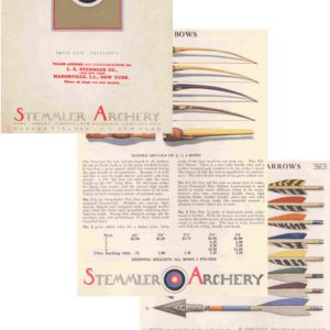 Stemmler 1945 Circa Archery Catalog