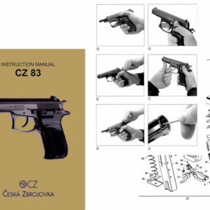 CZ-83 Double Action Czech Pistol Manual