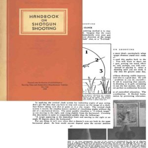 Handbook on Shotgun Shooting 1953
