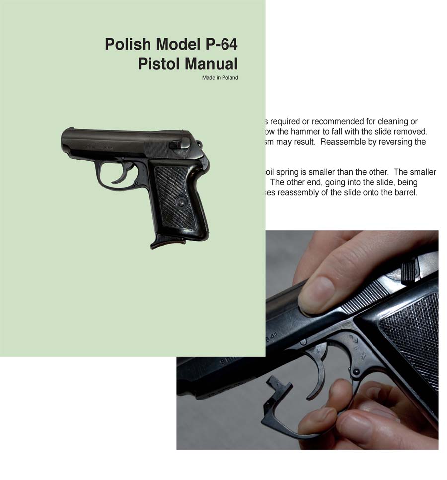 P-64 9mm Makarov Pistol Manual (Polish) - GB-img-0