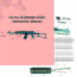 Sa VZ. 58 Sporter Rifle Manual (Czech- Text in English)