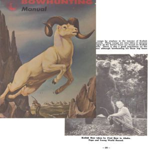Bowhunting Manual 1962